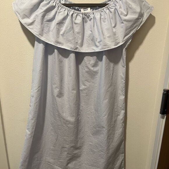 Mama Licious Off the shoulder woven dress Small - Picture 4 of 5